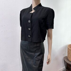 TAURUS ll Chic Black Women's Blouse